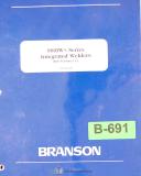Branson-Branson Model 8200-8400 Maintenance and Parts Manual-8200-8400-02